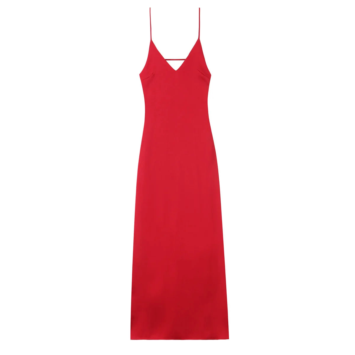 HH Women Summer Yellow Stain V Neck Sling Dress Elegant Sleeveless Loose Maxi ,Ladies Party Holiday Dresses